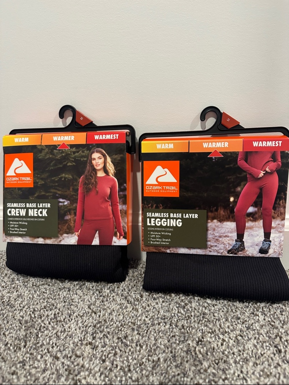 Ozark Trail Seamless Base Layer Set